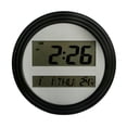 thumbnail image 1 of Home Trends Black Digital Wall Clock, 1 of 4