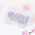 thumbnail image 4 of MasteelfCA 100pcs 27mm Wig Making Set Stainless Steel Wig T with Plastic Box for Wigs Sewing Blocking and Knitting, 4 of 5