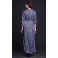thumbnail image 2 of Bimba Rayon Triangle Geometric Ladies Long Gown Boho Beach Cocktail Party Maxi SlitDress-X-Large, 2 of 6