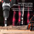 thumbnail image 2 of Labymos 1/4inch Shank 0-20° Angle Adjustable Screwdriver Bit Universal Extension Rod Chrome Vanadium Steel Drive, 2 of 8