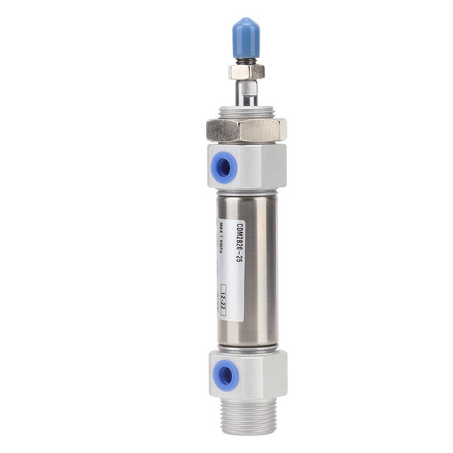 Cylindre Pneumatique, Mini-Cylindre Pneumatique en Acier Inoxydable 304 de Type SMC pour Usage Industriel