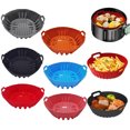 thumbnail image 4 of LCXmlly Mixing Stick High Temperature Resistance Fryer Pan Reusable Silicone Baking Tray Kitchen Supply, 4 of 6