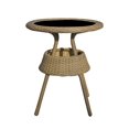 thumbnail image 2 of Henryka 3 Piece Bistro Set With Cushions, 2 of 4