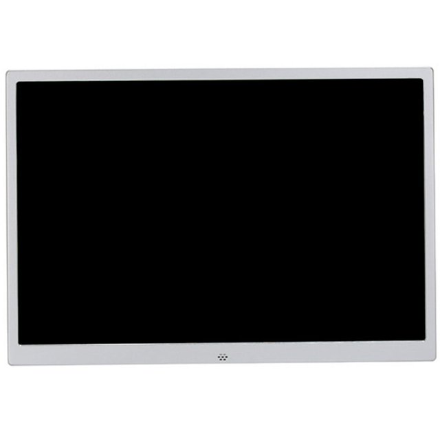 HAOAN15 Pouces Cadre Photo Numérique Intelligent 32 Go Lecture Contenu Écran TN Lecteur de Musique avant Haut-Parleur Vitesse Réglable pour Lire des Films Noir