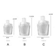 thumbnail image 3 of 12 Pieces Packaging Bags Refillable Reusable Leakproof Small Empty Packaging Bags Stand-up Pouch 30/50/100ml Sub-packaging Bag Hand Cosmetic Type2, 3 of 9