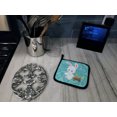 thumbnail image 3 of Carolines Treasures BB6898PTHD Pâques Rabbit Paisley Bleu Paire de Porte-Casseroles, 3 of 3