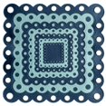 thumbnail image 1 of QUICKUTZ We R Memory Keepers Nesting Eyelet Squares Cookie Cutter Die, 1 of 3