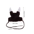 thumbnail image 2 of WHAMVOX Cat Pirate Costume Dog Hat Plush Material Cosplay Costume for  1Set, 2 of 8