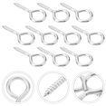 thumbnail image 4 of HLONK Vis à Il en Acier Inoxydable 10 Pcs Boulons à Il Auto-Touchants Robustes, 4 of 6