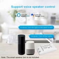 thumbnail image 2 of 5 Pcs Commutateur Intelligent WiFi et BT 10A 2200W Double Mode Marche/arrêt, 2 of 7