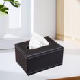 thumbnail image 4 of Leather Hotel Tissue Box Leather Restaurant Hotel Drawer Box European Originality Advertising Tissue Box, 4 of 6