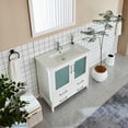 thumbnail image 3 of Vanity Art 36 in. W Single Sink Modern Bathroom Vanity with Ceramic Top and Free Mirror, 3 of 9