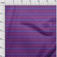 thumbnail image 2 of oneOone Viscose Jersey Fabric Chevron Block Print Fabric BTY 60 Inch Wide, 2 of 5