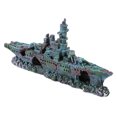 thumbnail image 1 of Cool Aquarium Decor, Boat Ornament, Simulation Non- For Aquarium Fish Tank, 1 of 8