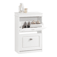 thumbnail image 1 of SoBuy FSR78-W,2 Drawers Shoe Cabinet Shoe Rack Shoe Storage Cupboard Organizer Unit, 1 of 7