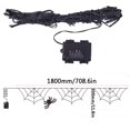 thumbnail image 2 of SIYTUAU Remote Control Purple Spider Web Light Halloween Indoor Outdoor Party, 2 of 7