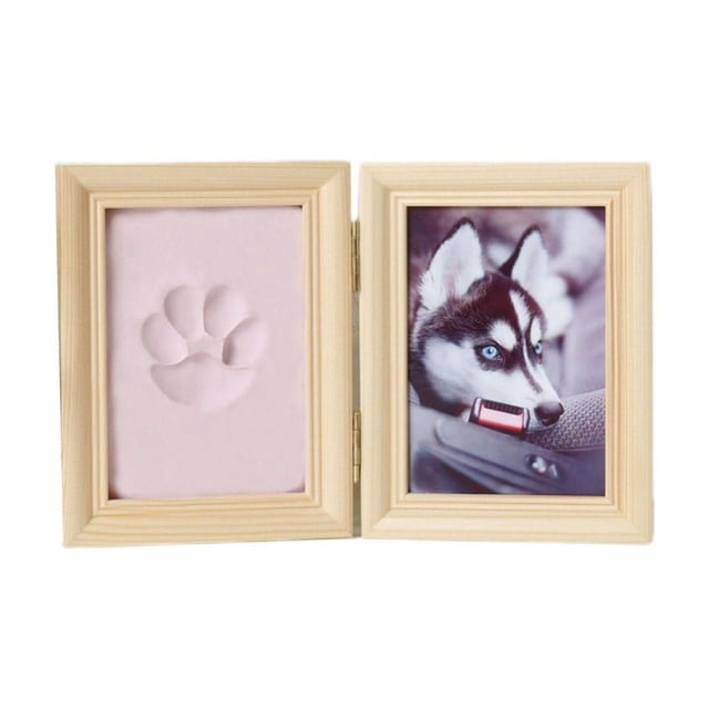 EGNMCR Cherished Memories Personalized Wood Photo Frame With Imprint Kit - Capturing Unconditionals And Playful Forever photo frames
