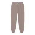 thumbnail image 3 of Pisexur Womens Sweatpants 2024 Ribbed Straight Leg Sweatpants High Waist Workout Jogging Pants Trendy Casual Solid Color Sweat Pants Baggy Comfort Drawstring Wide Leg Pants Loungewear with Pockets, 3 of 6