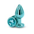 thumbnail image 4 of Actif Arrière Bouchon Anal en Aluminium, Moyen, Sarcelle, 4 of 5