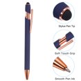 thumbnail image 4 of Unique Bargains Stylus Ballpoint Pens, Medium Point, 1.0mm, Black Ink, 12 Pack, 4 of 5