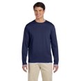 thumbnail image 1 of Gildan T-Shirt à Manches Longues 45 oz pour Adulte Softstyle - Marine - S, 1 of 1
