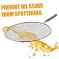 thumbnail image 3 of Splatter Screen for Oily and Greasy Messes with Metal Mesh and Plastic Handle, 3 of 9