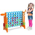 thumbnail image 1 of Gymax 2.5Ft 4-to-Score Giant Game Set Basketball Hoop Ring Game Indoor & Outdoor, 1 of 10