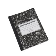 Clearance! beishanbush Notebooks for School Wide Ruled Notebook Composition Notebooks Wide Ruled Composition Book Wide Notebook Papersewn Binding Cover Assorted Colors One Size Black