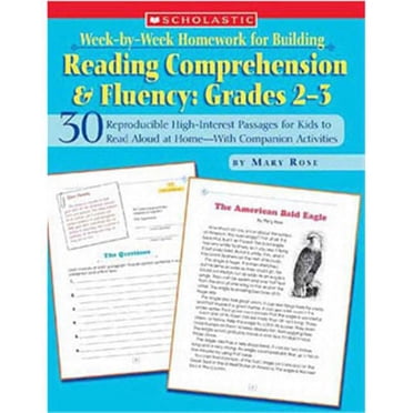 Scholastic Teaching Resources Sc-0439517796 Devoirs Semaine par Semaine pour la Compréhension de la Construction-Lecture et la Maîtrise