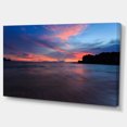 thumbnail image 2 of Sunset at Railay Beach Andaman Sea - Seashore Canvas Art Print, 2 of 3
