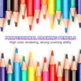 thumbnail image 4 of Uxcell 48 Colors Coloring Pencils Set, Soft Core Colored Pencils Hexagonal Shape Coloring Drawing Pencil (Green Bucket), 4 of 5