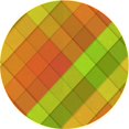 thumbnail image 1 of Ahgly Company Tapis d'Intérieur Rond Lavable en Machine Orange Rouge Orange Transitionnel, 4 Pieds Rond, 1 of 7