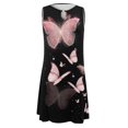 thumbnail image 5 of TJAZFJPA Robes Corset pour Femmes Robe Élégante pour Femmes à Col Rond, Robe Débardeur à Col Rond, Robe Décontractée à Imprimé Floral, Robe à Capuchon Ample et Chaude, Robe d'Été Grande Taille, 5 of 5