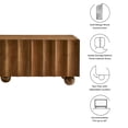 thumbnail image 3 of Modway Sorren Scalloped 54" Wood TV Stand in Walnut, 3 of 9