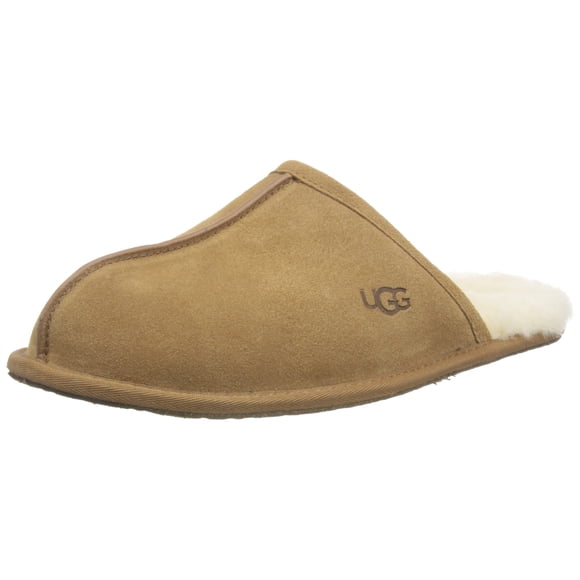 UGG Pantoufle à Enfiler pour Homme, Châtaigne, 12 m US