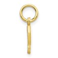 thumbnail image 2 of Diamond2Deal 10K Yellow Gold Solid Small Letter P Initial Charm Pendant for Women, 2 of 5