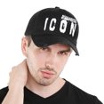thumbnail image 2 of ICON Dsquared cap outdoor DSQ Snapback hat, 2 of 2