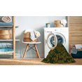thumbnail image 2 of Ahgly Company Tapis d'Intérieur Rectangulaire Transitionnel Vert Olive Lavable à la Machine, 5 Pieds x 7 Pieds, 2 of 7