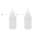 thumbnail image 2 of 2pcs 100ML Plastique Sauce Presse-Étoupe Bouteille Distribution Bouteille, 2 of 6