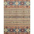 thumbnail image 1 of Ahgly Company Indoor Rectangle Abstract Chestnut Brown Oriental Area Rugs, 2' x 3', 1 of 6