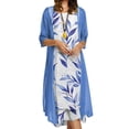 thumbnail image 4 of RKSTN Summer Dresses 2023 Fashion Casual Round Neck Sleeveless Maxi Dress Solid Coat Two-Piece Set, 4 of 6