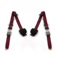 thumbnail image 1 of Jeep Comanche 1985-1992 Avion 3 Points Bourgogne Kit de Ceinture de Sécurité Rétractable - 2 Ceintures, 1 of 1