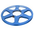 thumbnail image 1 of 1/4 10.5 Inch Empty Tape Reel, Aluminum Alloy 6 Hole Takeup Reel for  Studer, Compatible with Tape Recorder, Replacement Part, 1 of 7