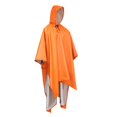 thumbnail image 3 of Poncho de Pluie à Capuche Imperméable Léger Réutilisable Imperméable Cape de Pluie pour Orange, 3 of 8