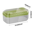 thumbnail image 2 of Kctiaxy Household Ice Making Box Ice Ice Block Ice Block Storage Box One Click Press Ice Ice Box Set Kitchen Appliances, 2 of 2