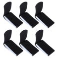 thumbnail image 1 of 6Pcs Skiing Board Bindings Snowboard Fixing Straps Outdoor Skis Accessories (Black), 1 of 8