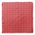 thumbnail image 4 of Bimba Orange Diamond Geometric Pure Silk Printed Head Bandanas Summer Neck Wrap Scarf 40 x 80 Inches, 4 of 6