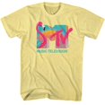 thumbnail image 1 of MTV Flamingo Yellow Heather T-Shirt, 1 of 2
