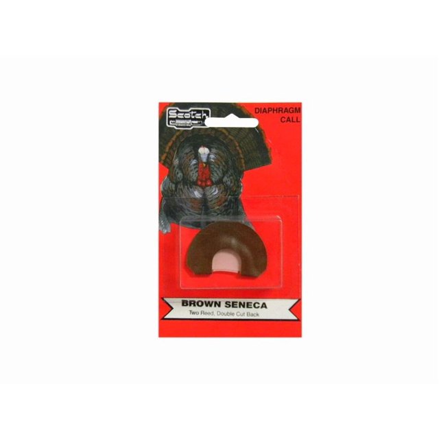 Pete Rickard's Scotch The Seneca Brown Double Reed Turkey Diamphragm Mouth Call