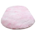 thumbnail image 2 of Hxlamzoo Fluffy Oval Area Rug, Soft Tie Dye Rug, Shaggy Colorful Rug, for Bedroom, Living Room, Teen Dorm, Baby Nursery, 11 Colors & 3 Sizes, 2 of 6